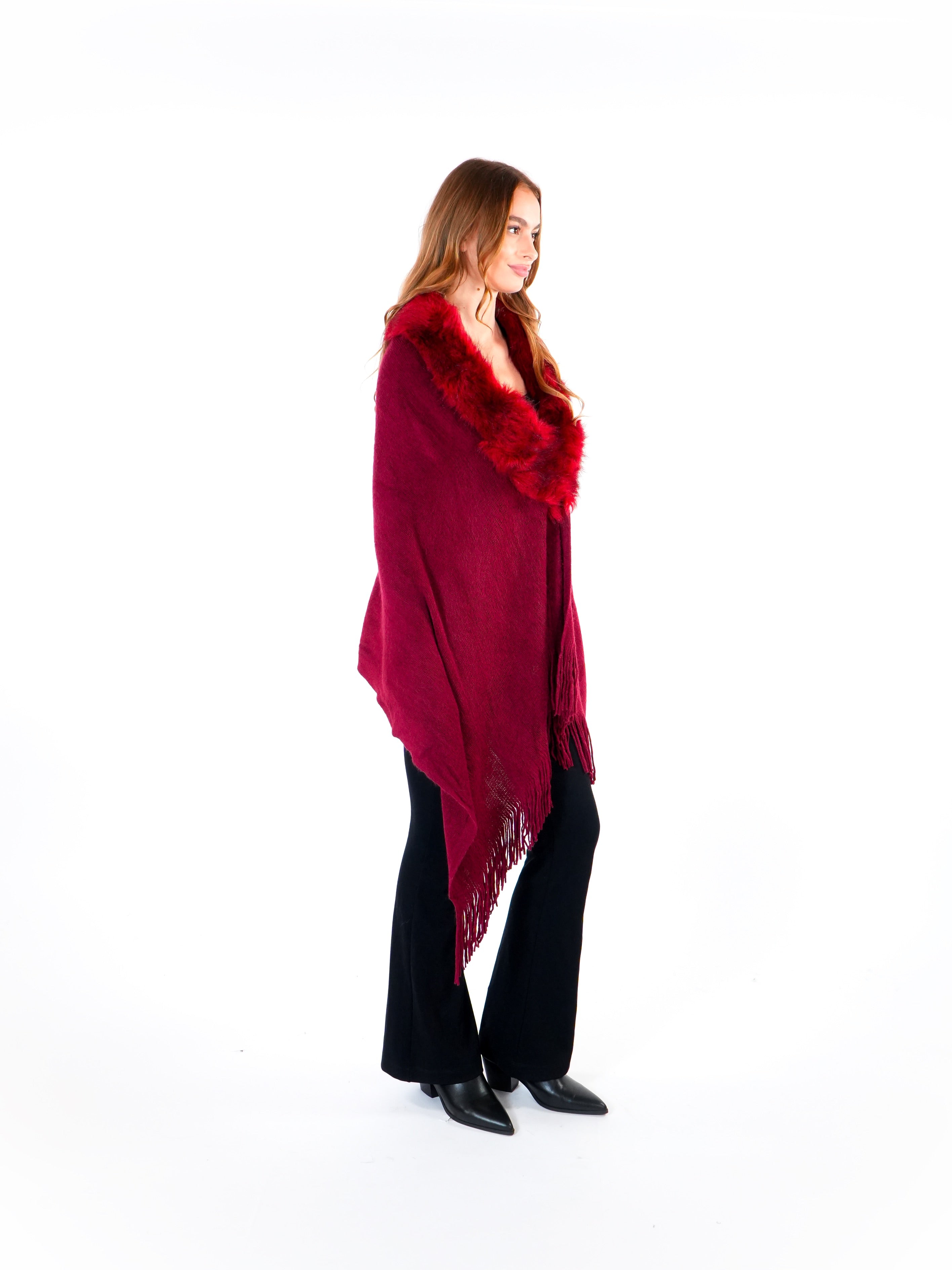 Fur Poncho