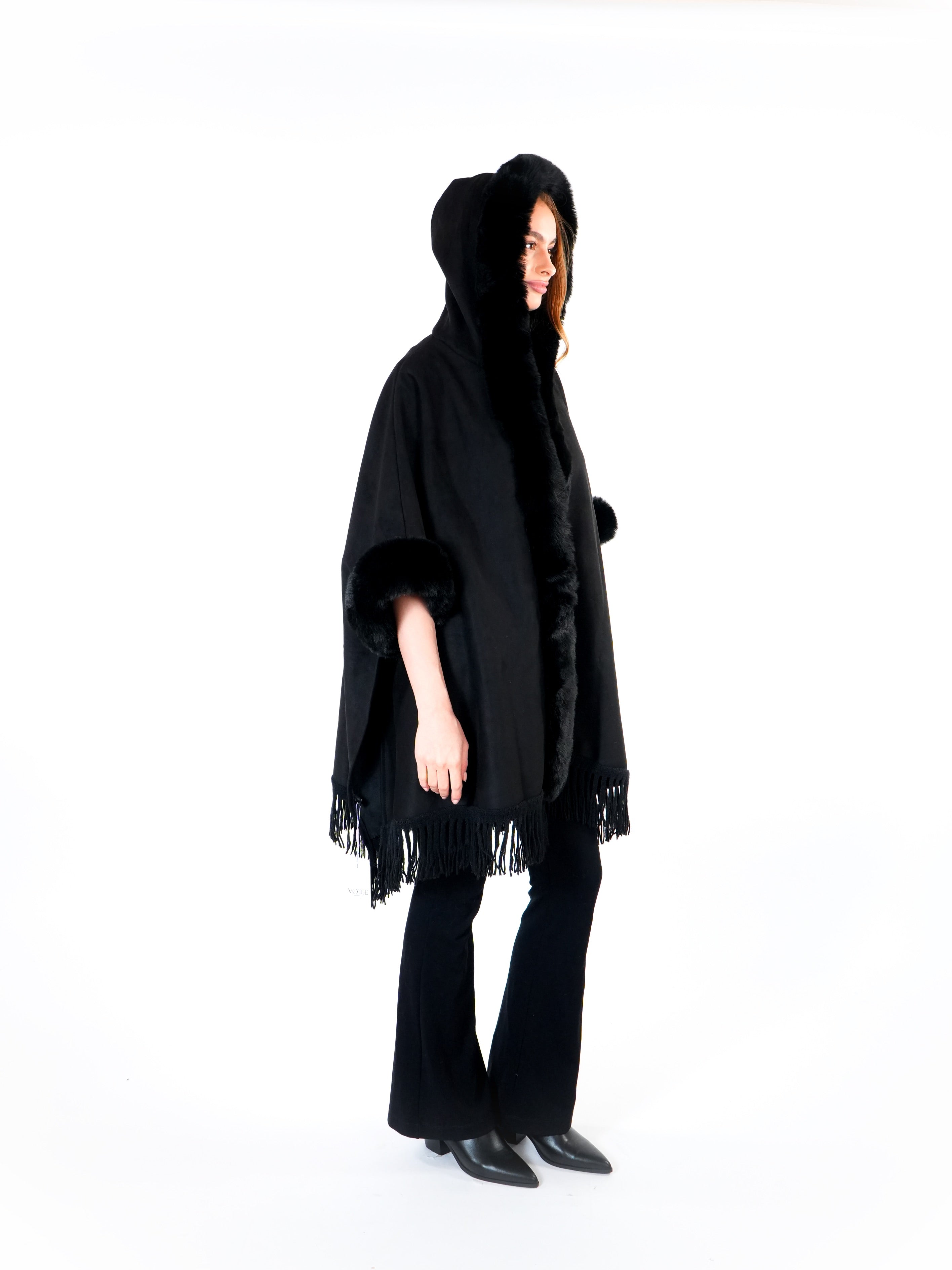 Fur Poncho