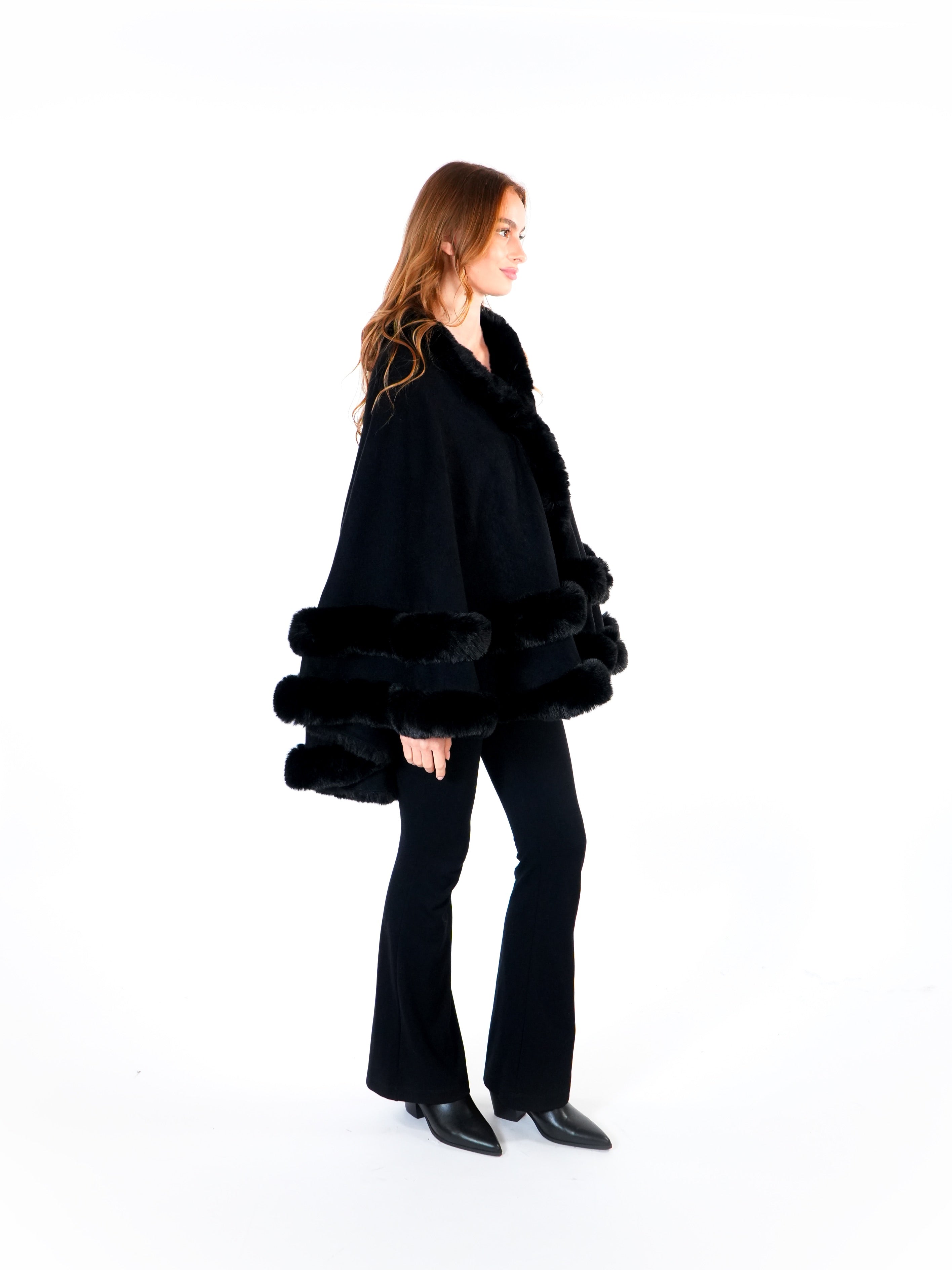 Fur Poncho