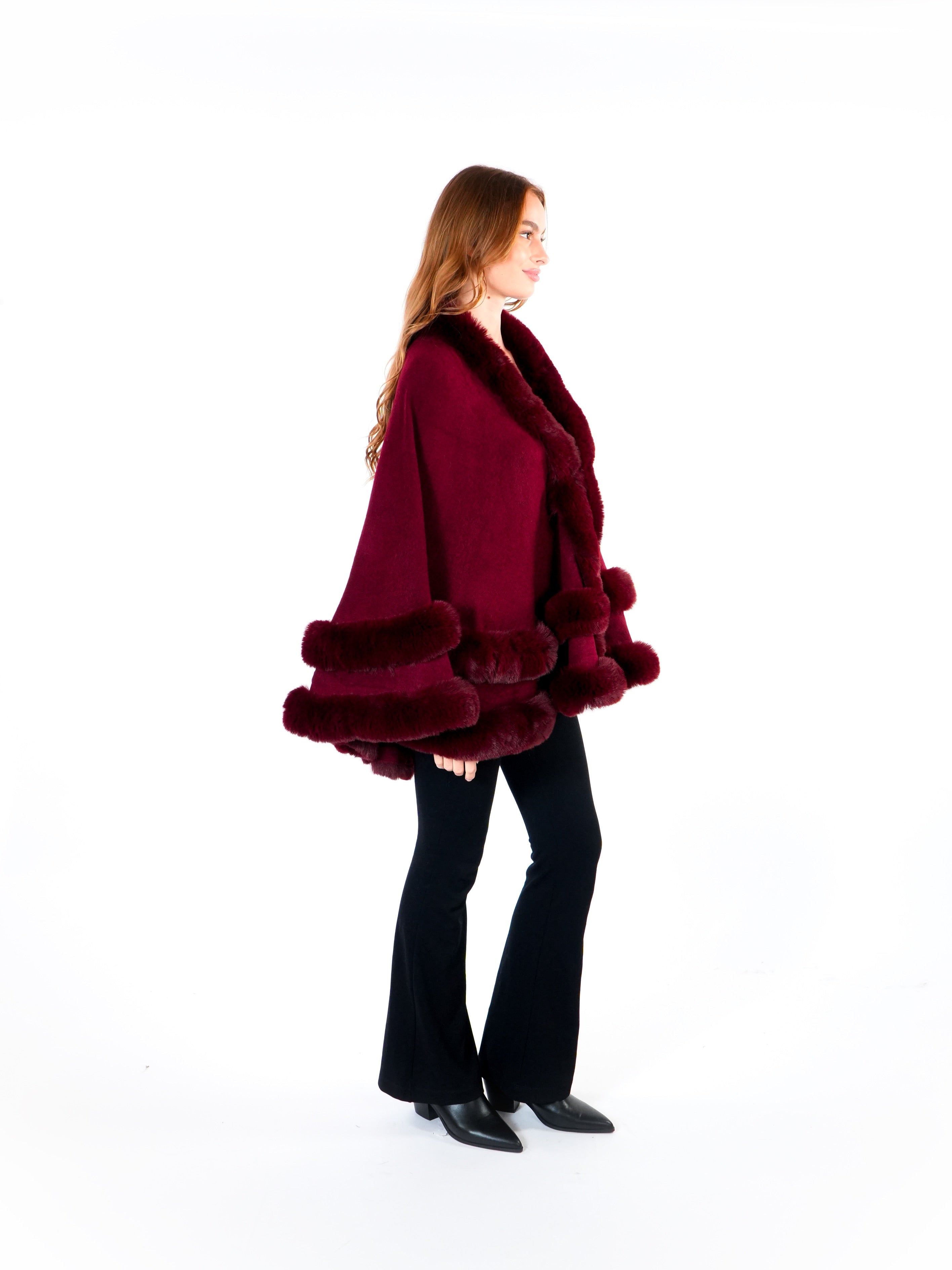 Fur Poncho