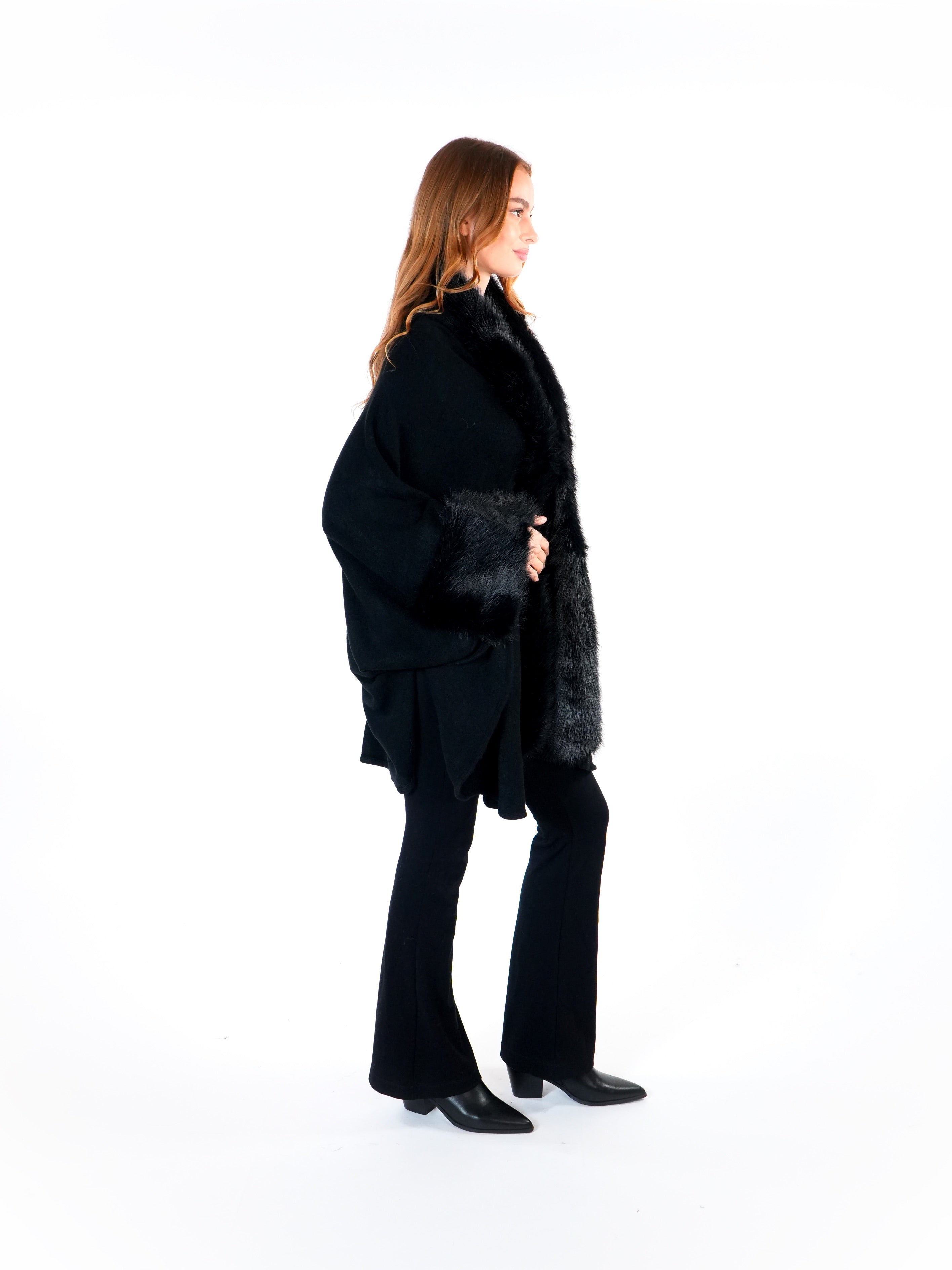 Fur Poncho