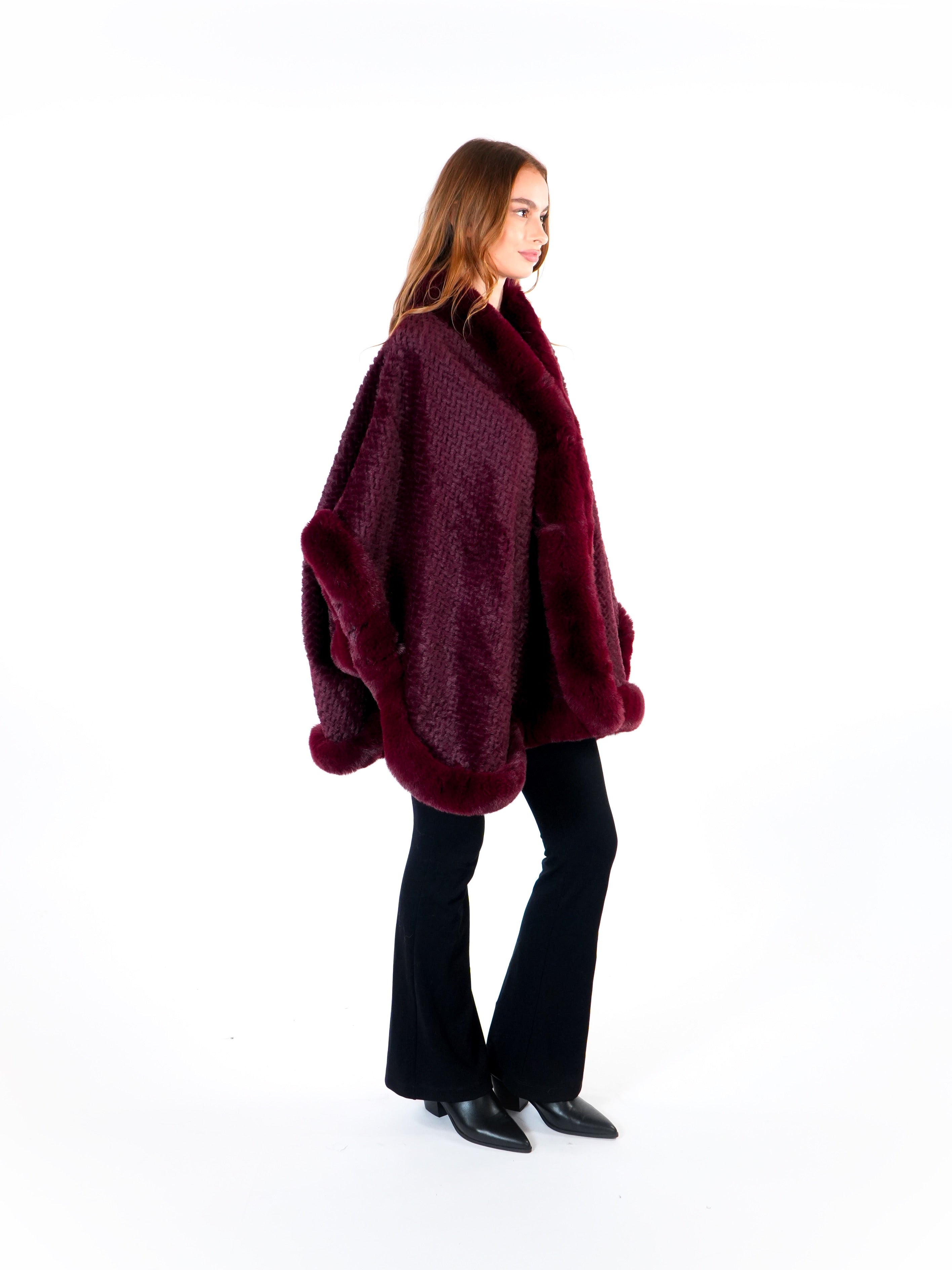 Fur Poncho
