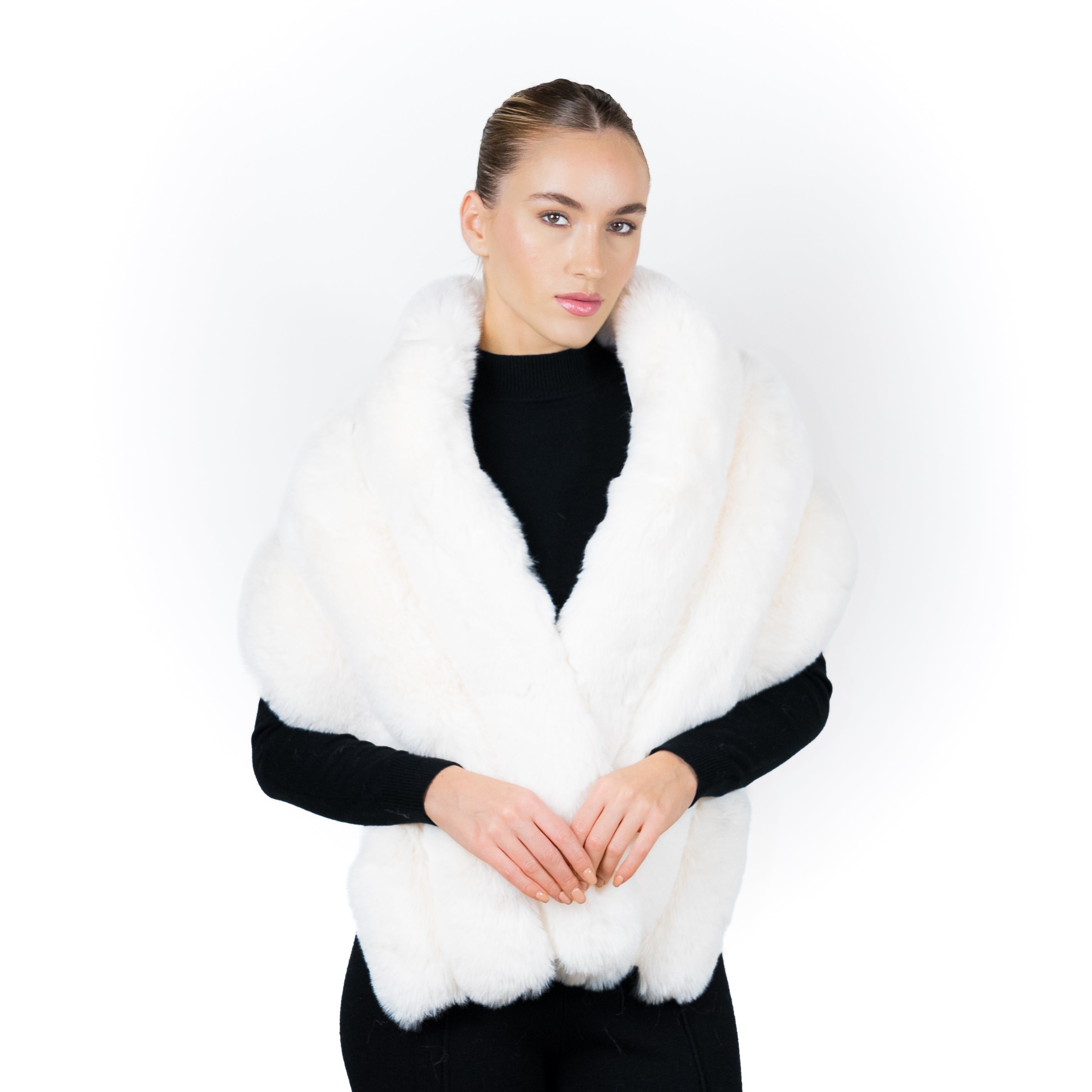 Soft Fur Shoulder Scarf