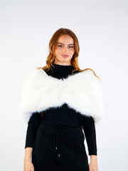 Soft Fur Shoulder Scarf  Elora