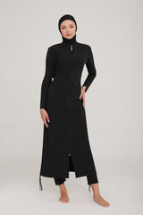 Adasea Burkini  Swimsuit-4065-B -  Voile