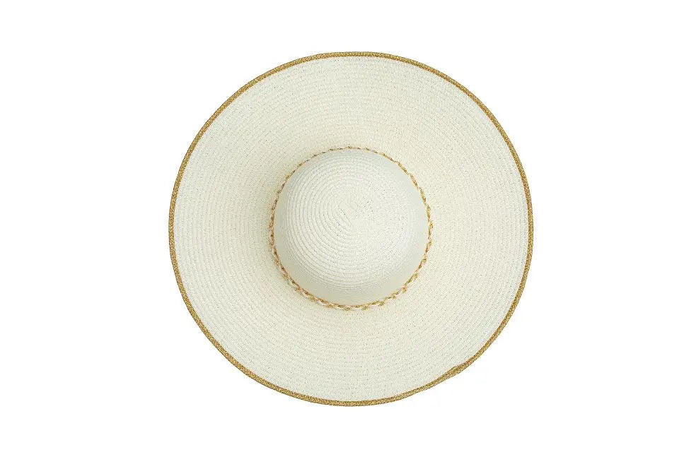 Summer Straw Hat -  Voile