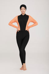 Adasea Burkini  Swimsuit-4456 -  Voile