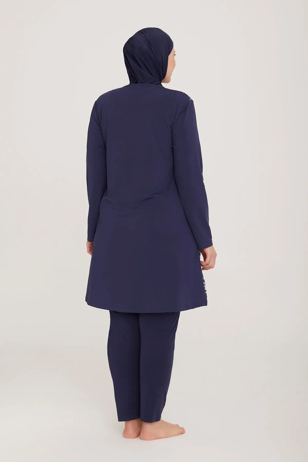 Adasea Burkini  Swimsuit-4481-B -  Voile