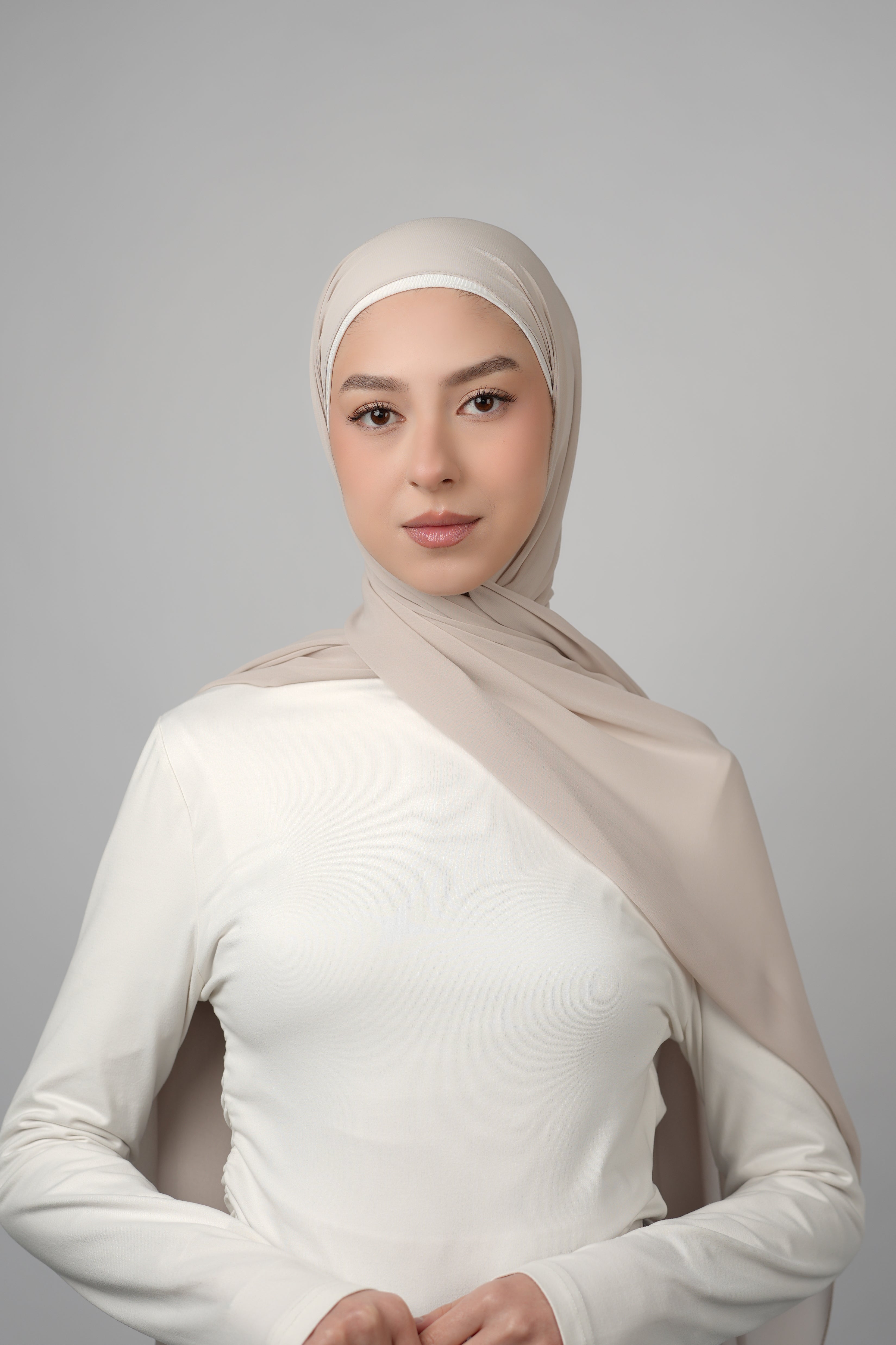 Basic Plain Chiffon Hijab  Voile