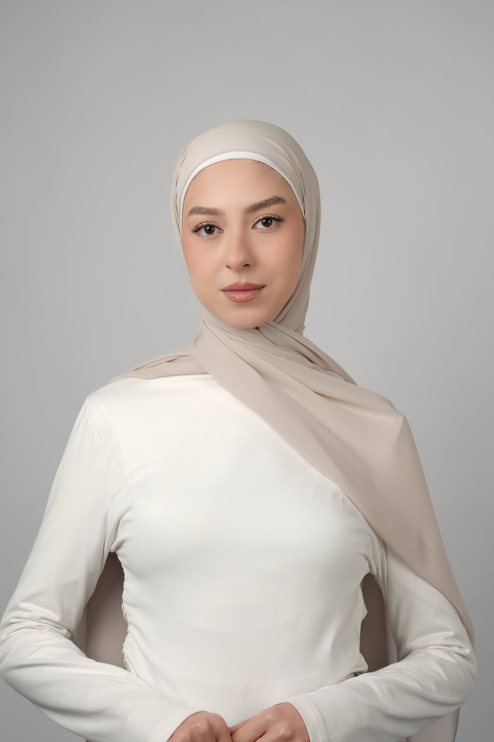 Basic Plain Chiffon Hijab  Voile