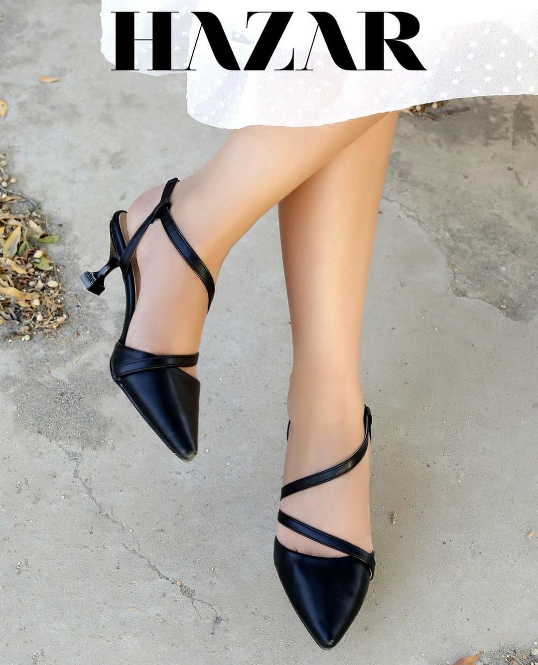 Ankle Strap Heel  Hazar