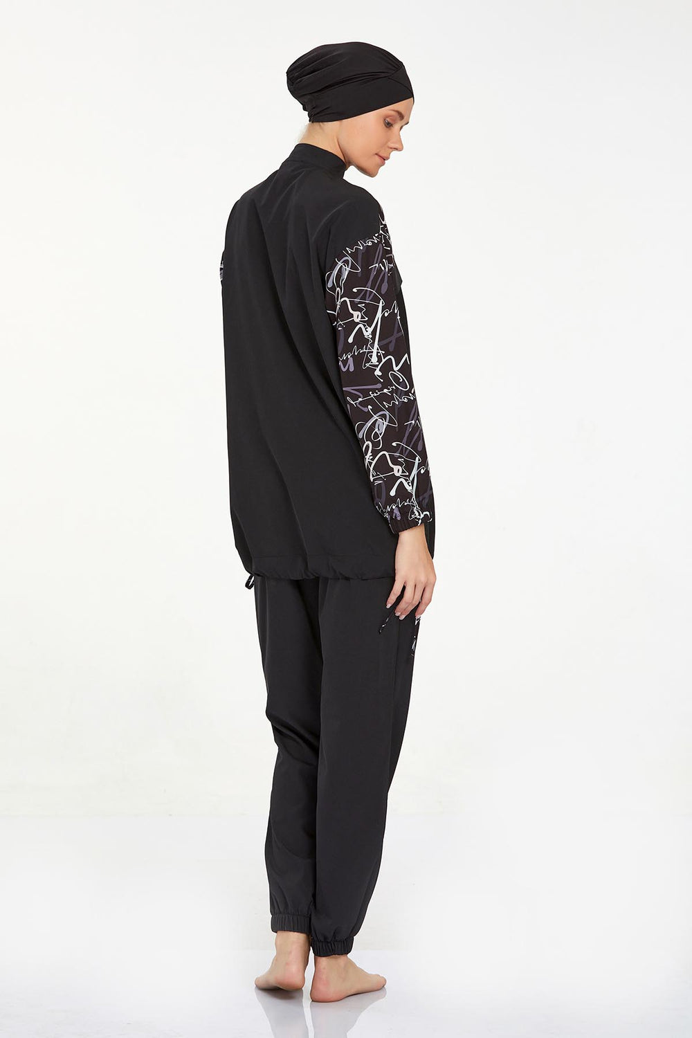 Adasea Burkini  Swimsuit- 4577 - Voile Fashion