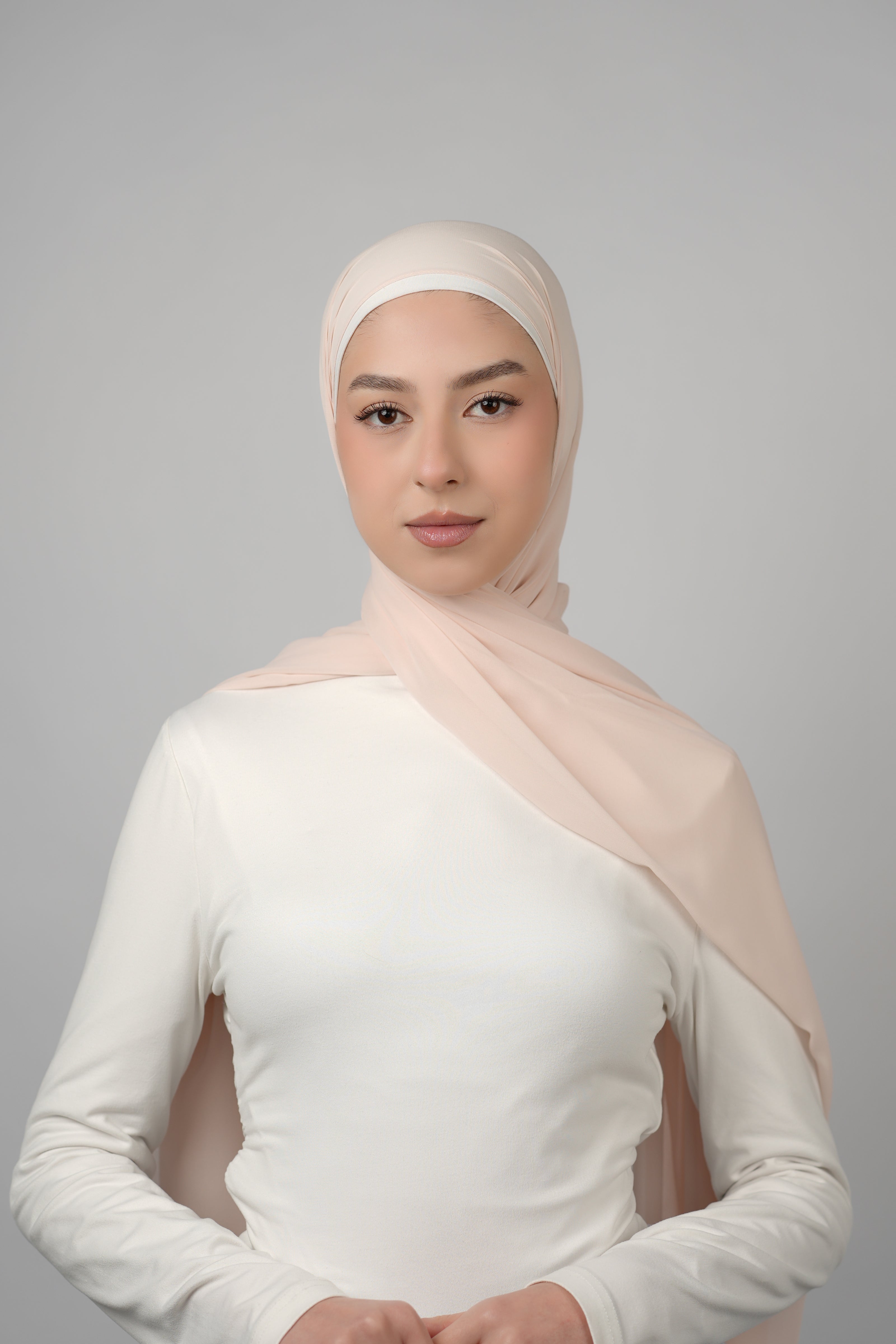 Basic Plain Chiffon Hijab  Voile