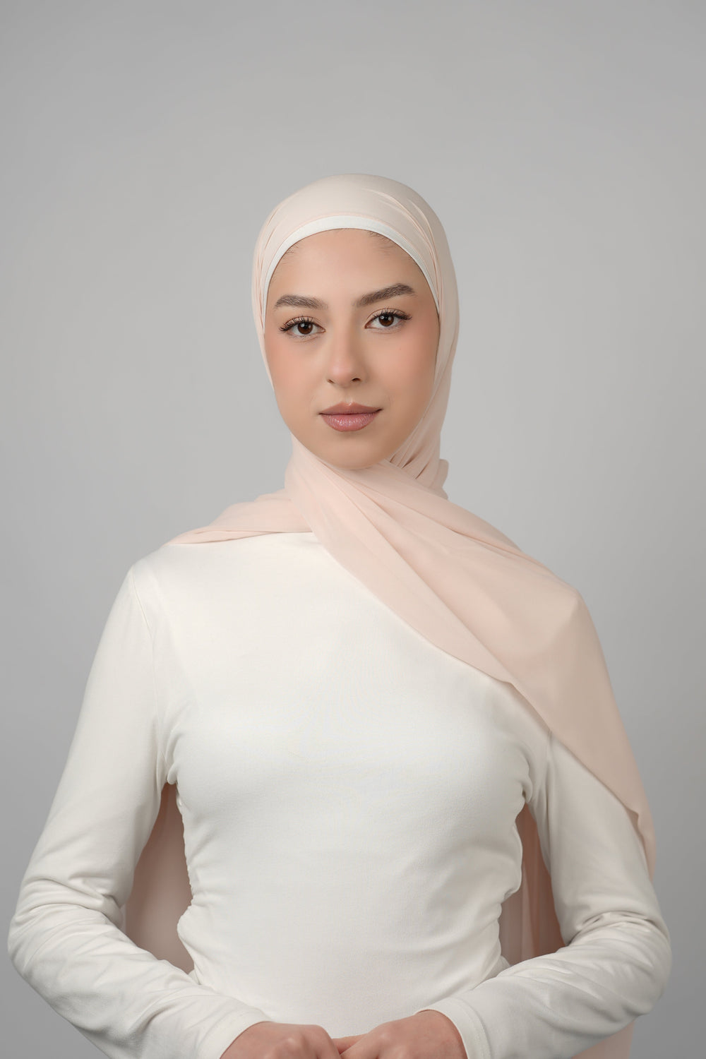 Basic Plain Chiffon Hijab  Voile