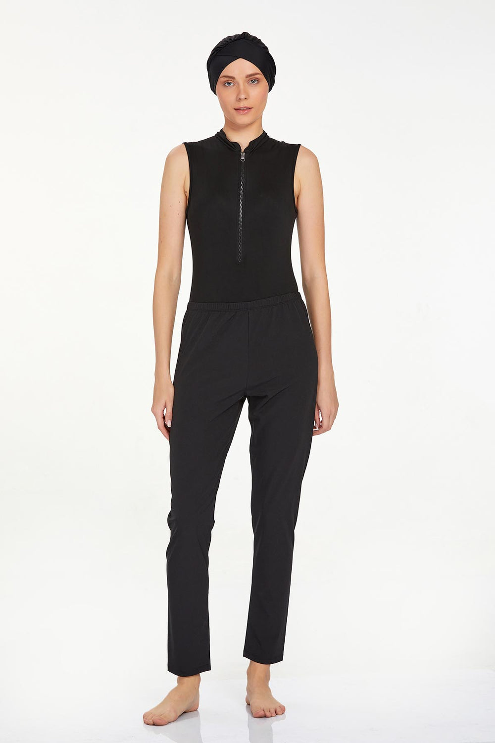 Adasea Burkini  Swimsuit- 4584 - Voile Fashion