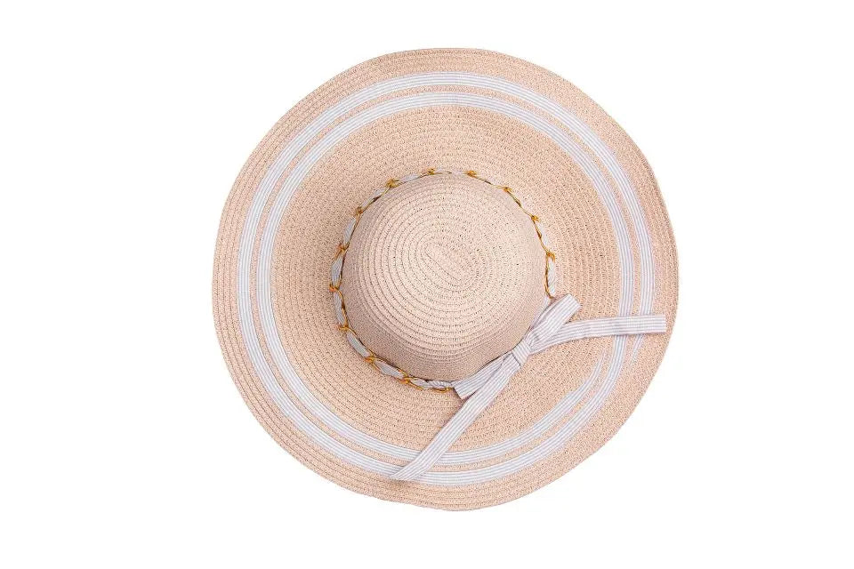 Summer Straw Hat -  Voile