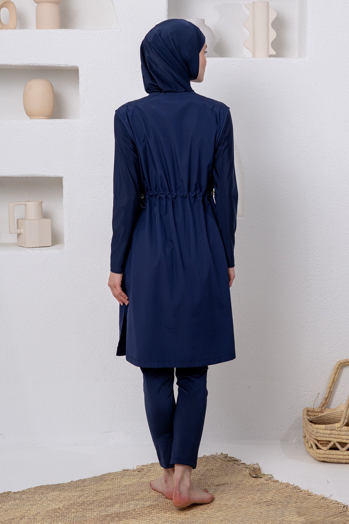 Adasea Burkini  Swimsuit-1302  Voile
