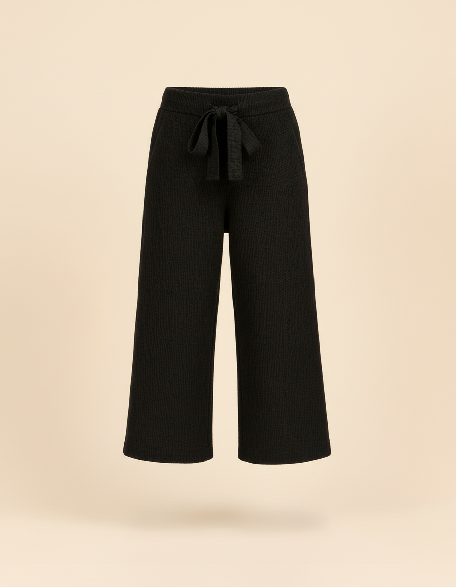 Agnese Ribbed Trousers – Drawstring  Miss Grant