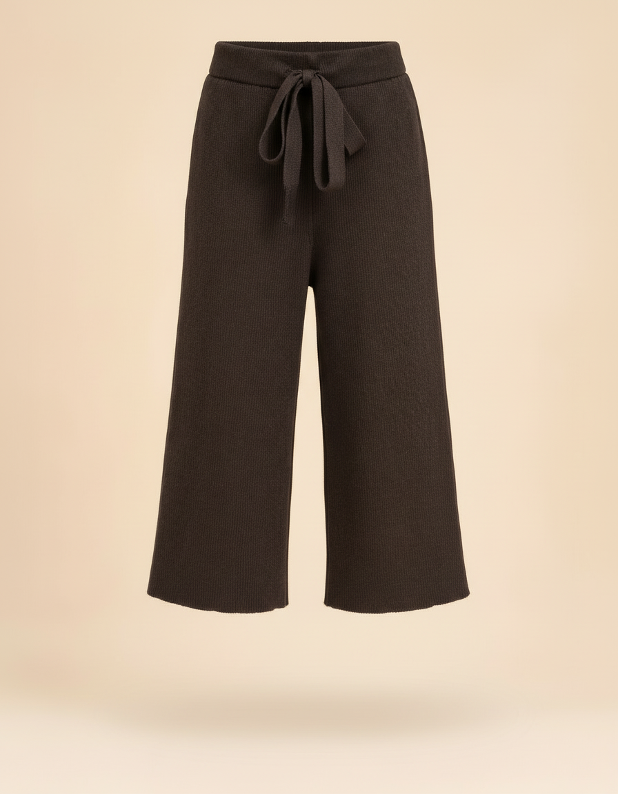 Agnese Ribbed Trousers – Drawstring  Miss Grant