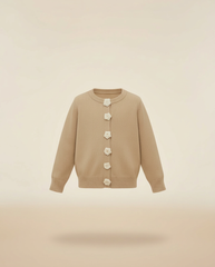 Francesca Viscose Cardigan – Button-Front  Miss Grant