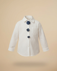 Greta Floral Blouse – Button-Front  Miss Grant