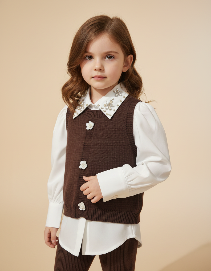 Ludovica Everyday Blouse – Button-Front  Miss Grant