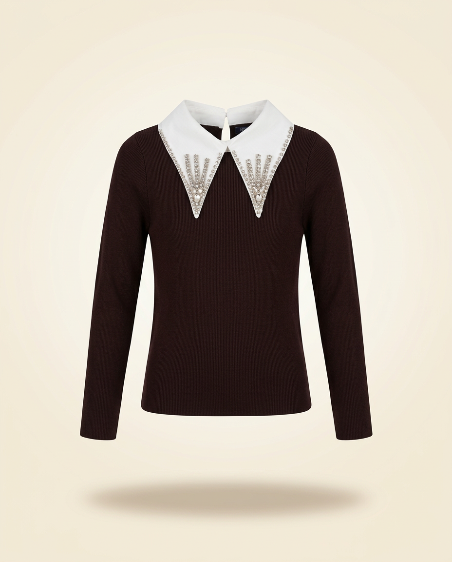 Annalisa Ribbed Knitwear – Pull-On  Miss Grant