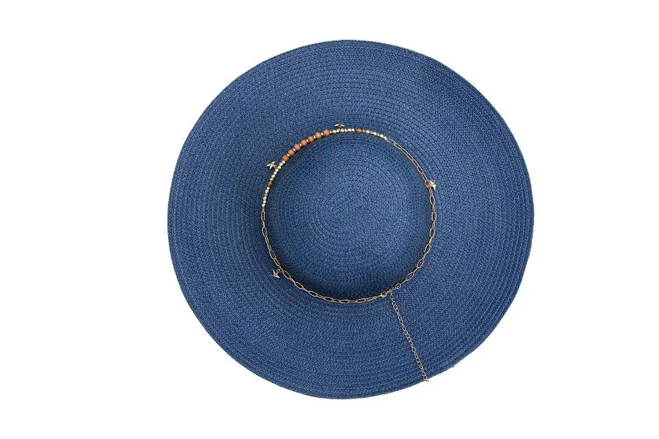 Summer Straw Hat -  Voile