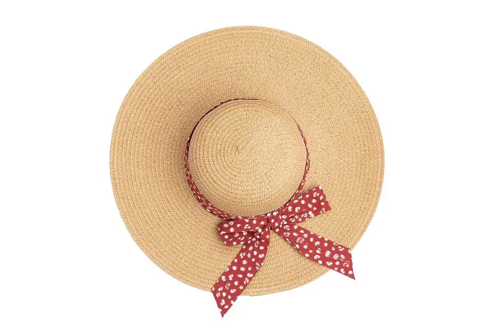 Summer Straw Hat -  Voile