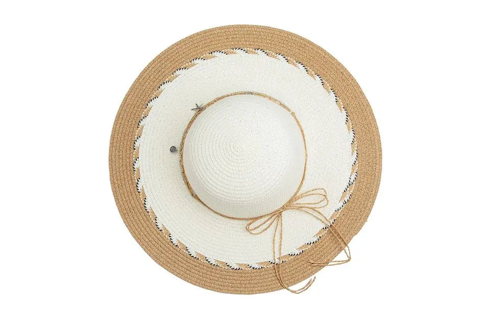 Summer Straw Hat -  Voile