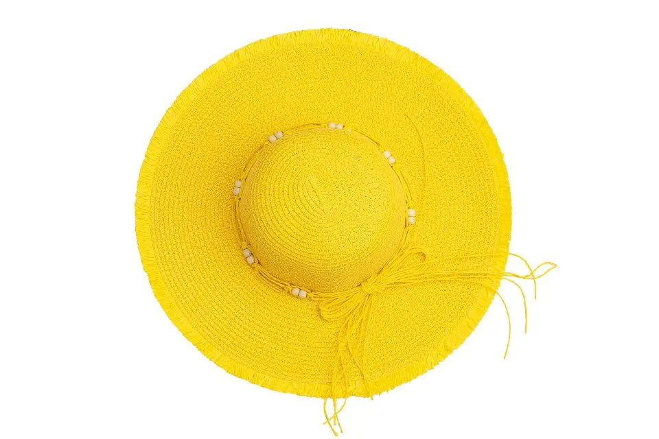 Summer Straw Hat -  Voile