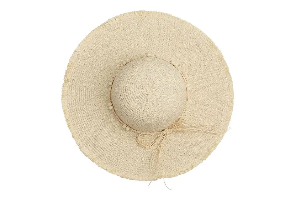 Summer Straw Hat -  Voile