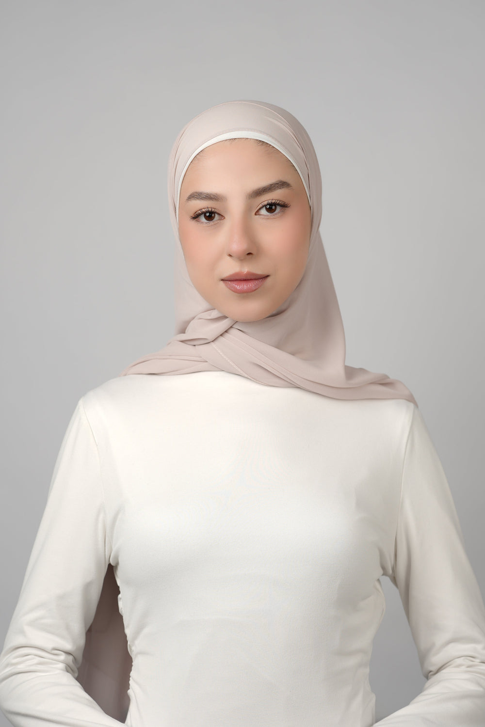 Basic Plain Chiffon Hijab  Voile