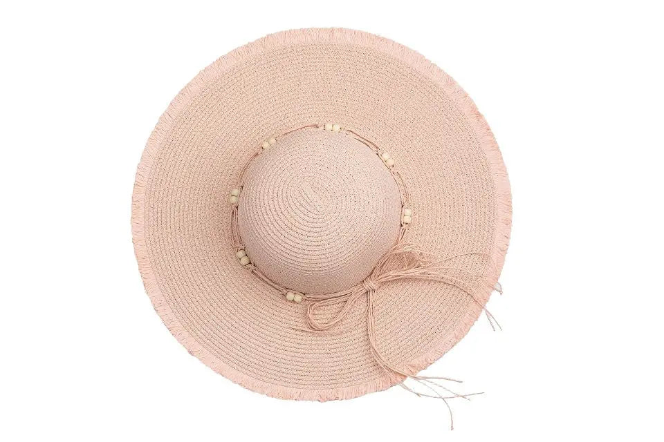 Summer Straw Hat -  Voile