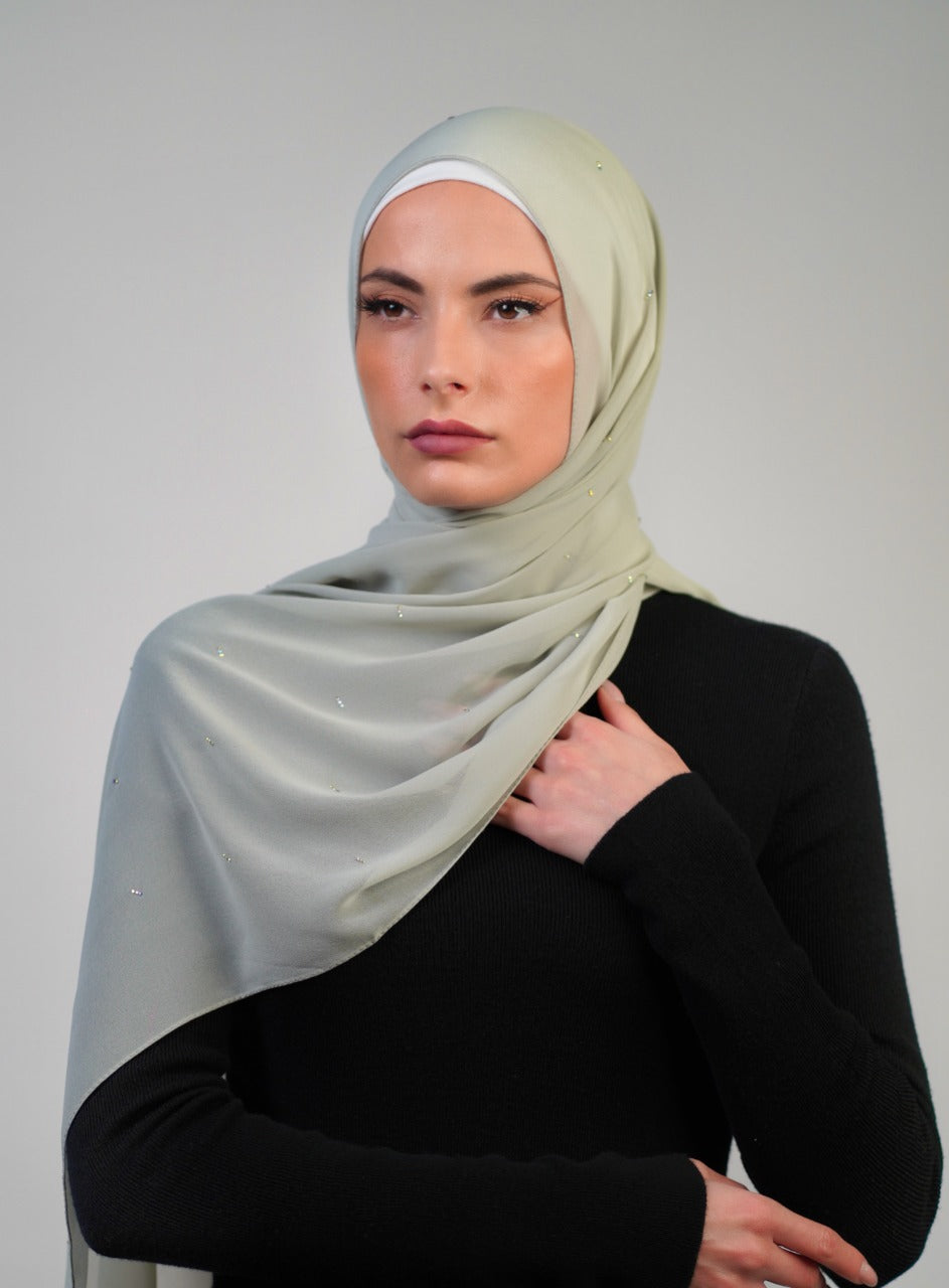 Chiffon With Stones - Voile Fashion