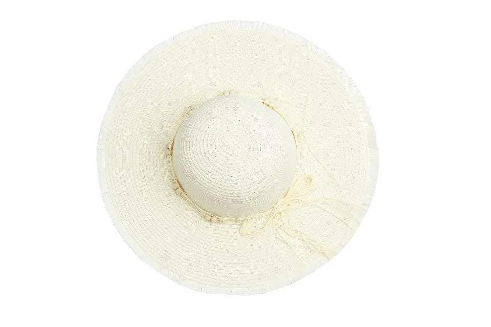 Summer Straw Hat -  Voile