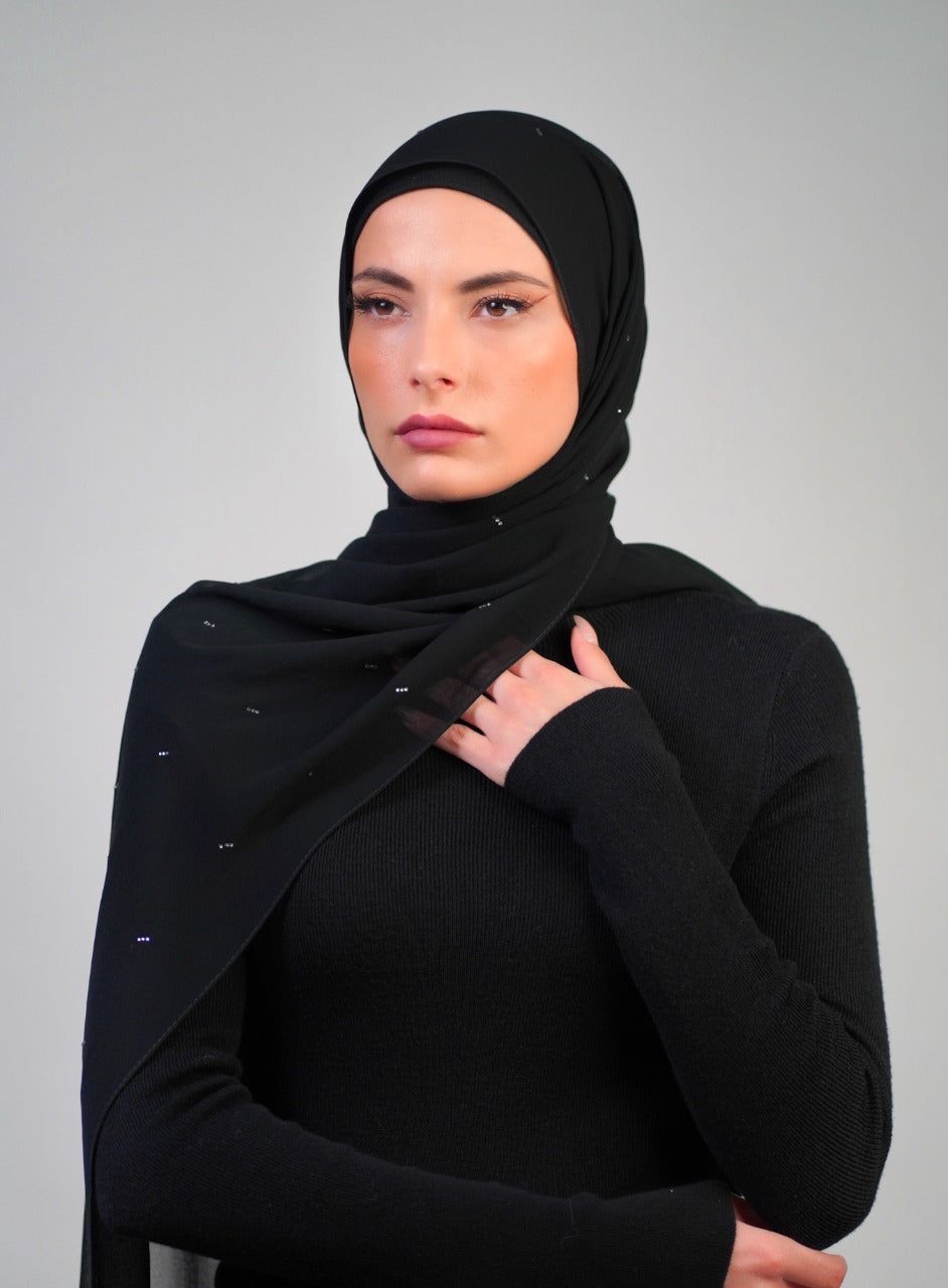 Chiffon With Stones - Voile Fashion