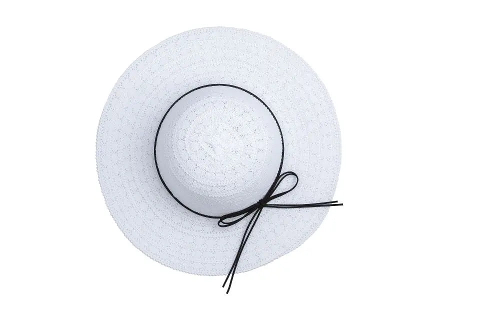 Summer Straw Hat -  Voile