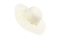 Summer Straw Hat -  Voile