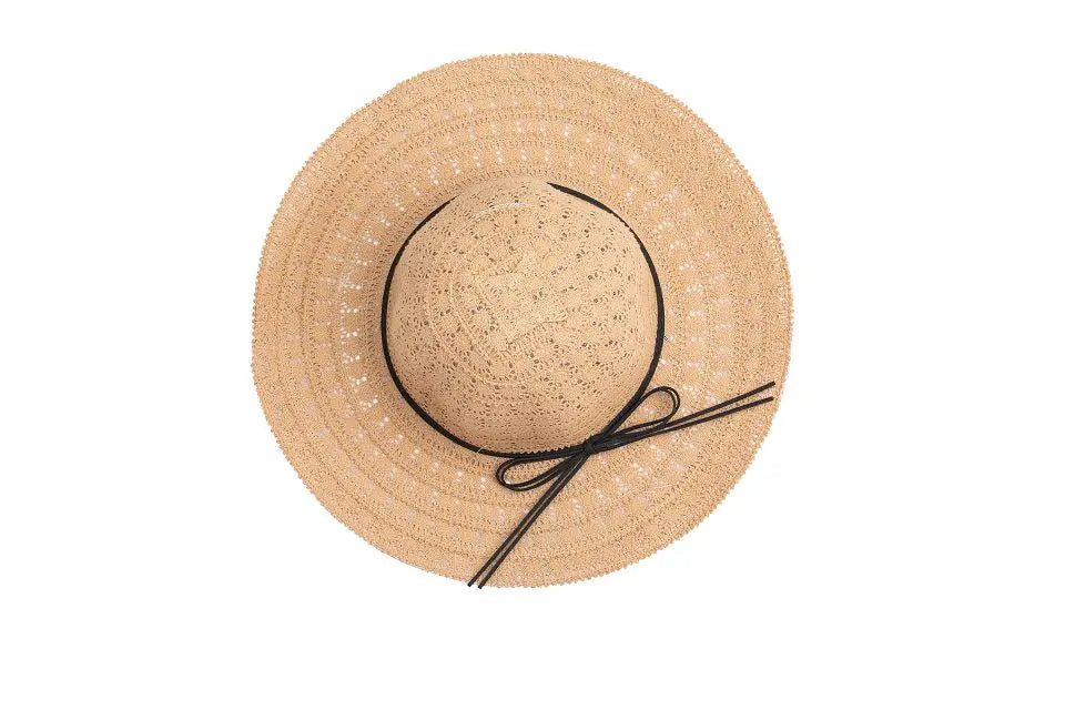 Summer Straw Hat -  Voile