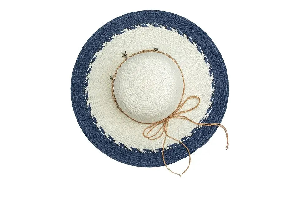 Summer Straw Hat -  Voile