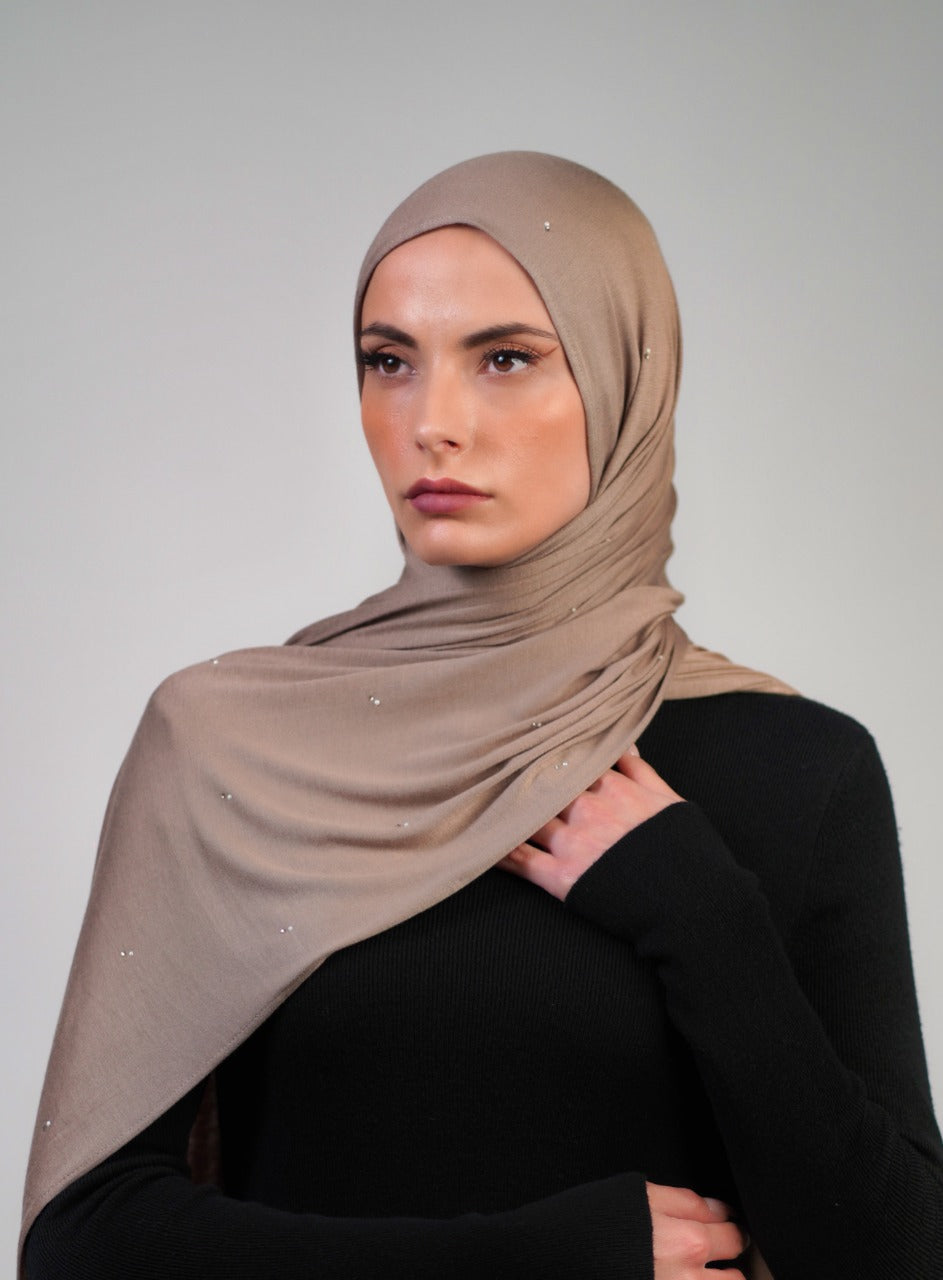 Cotton Stretch With Stones - Voile Fashion