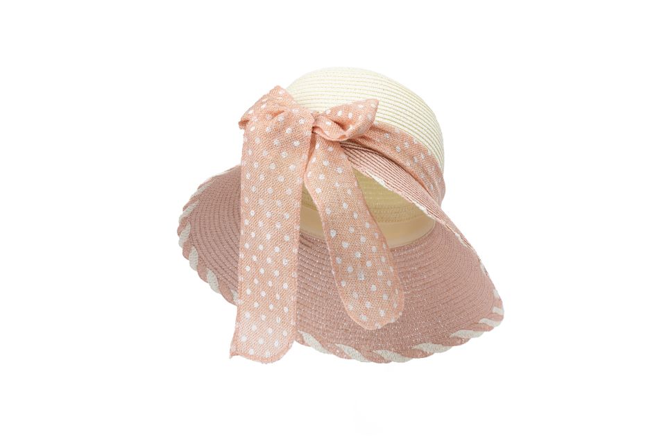 Kids Summer Straw Hat -  Voile