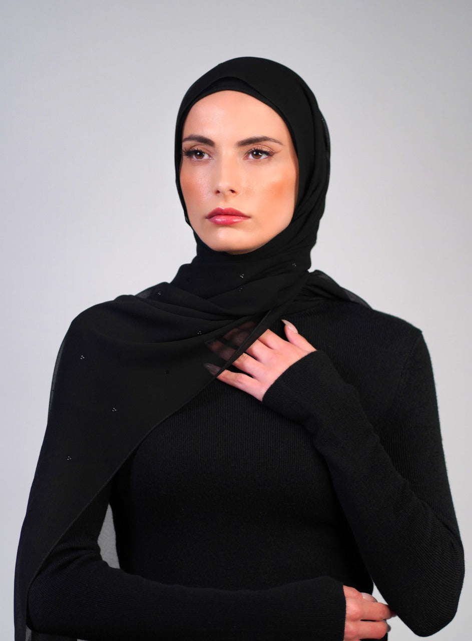 Chiffon With Stones - Voile Fashion