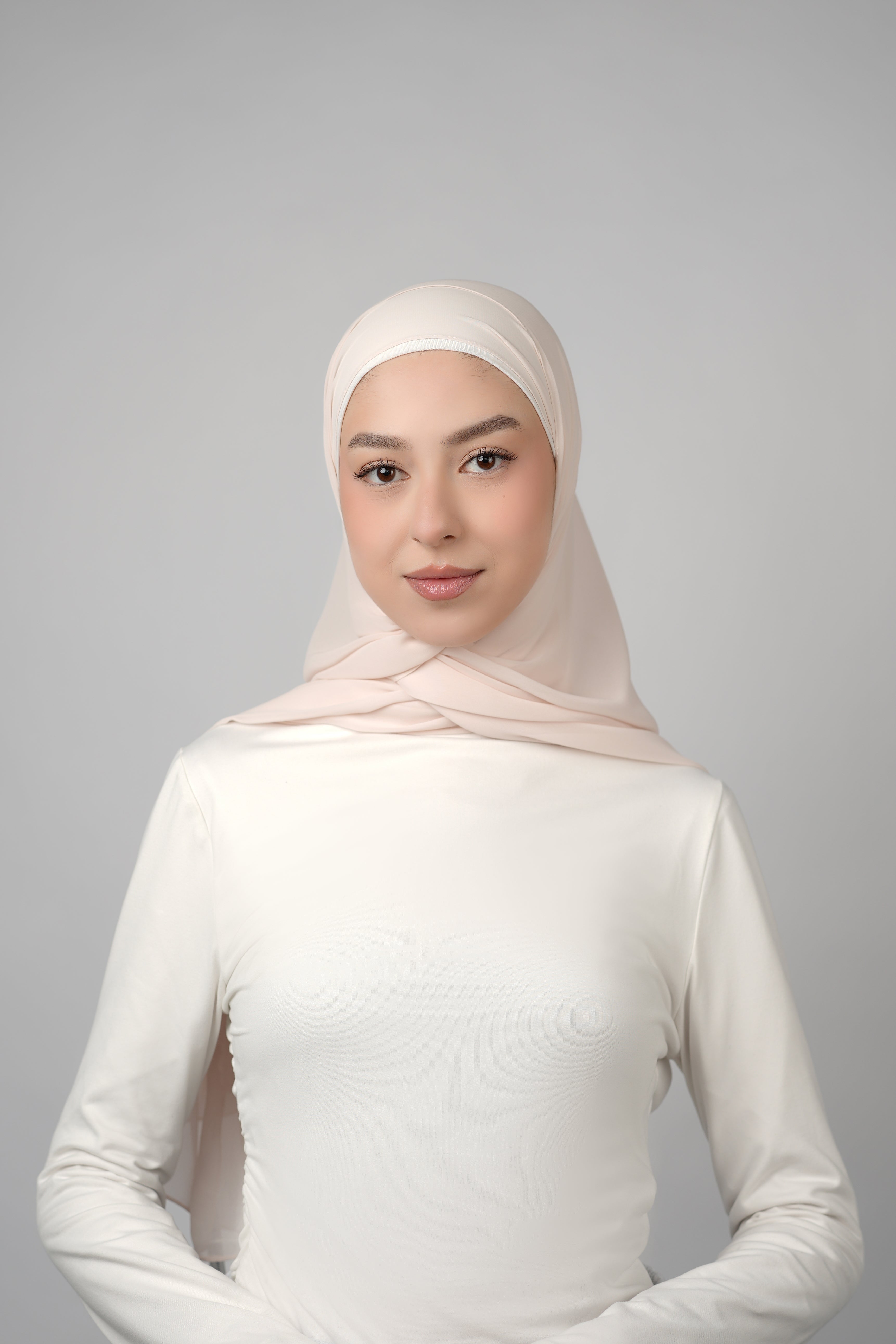 Basic Plain Chiffon Hijab  Voile