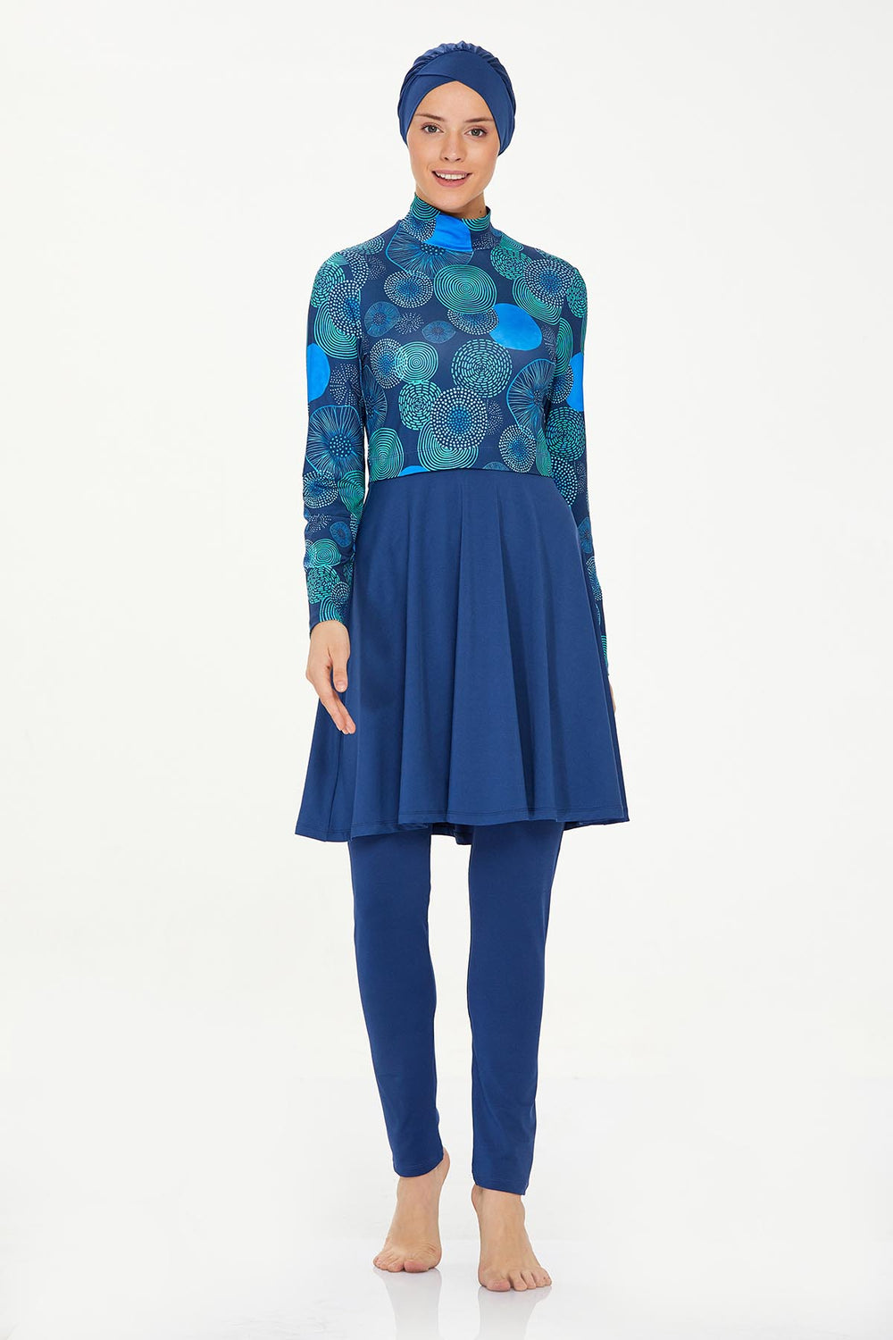 Maresiva Burkini Swimsui-8213 - Voile Fashion