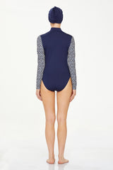 Maresiva Burkini Swimsuit-8229  Voile