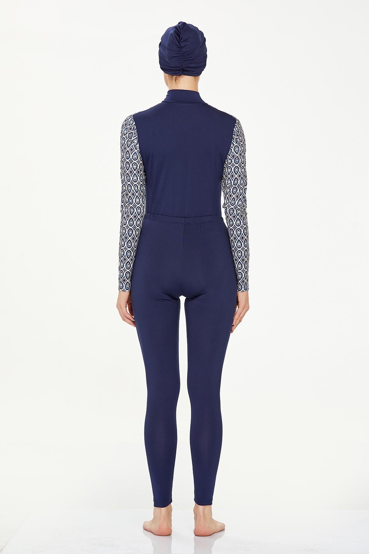 Maresiva Burkini Swimsuit-8229  Voile