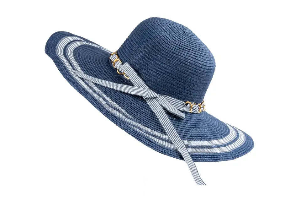 Summer Straw Hat -  Voile