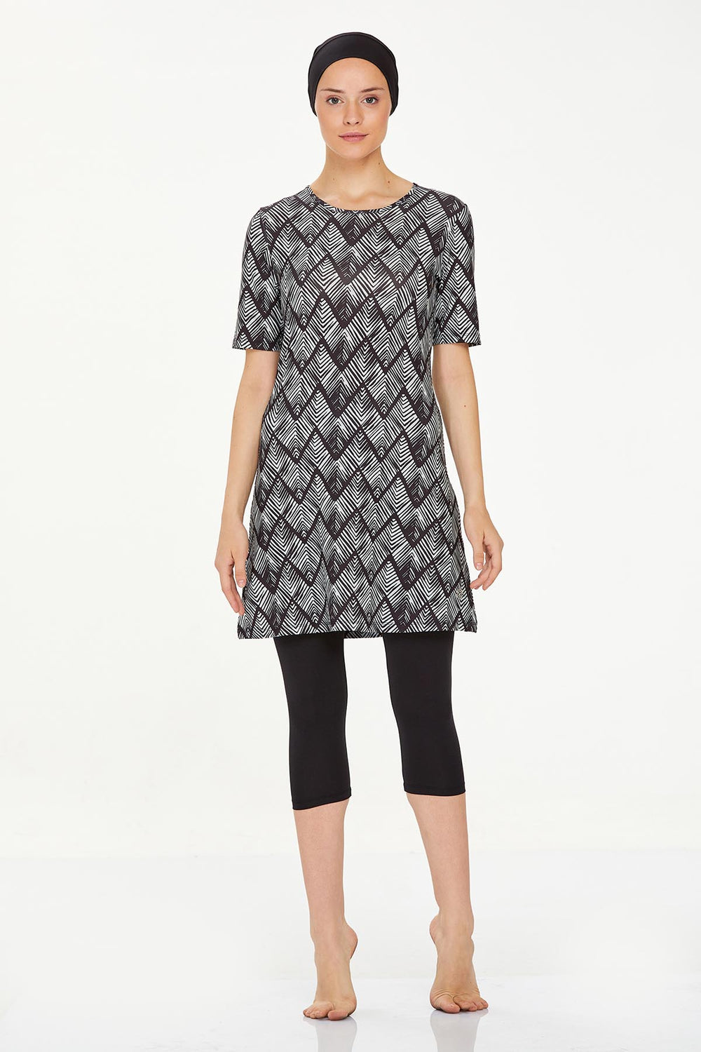 Maresiva Burkini Swimsui-8306-B - Voile Fashion